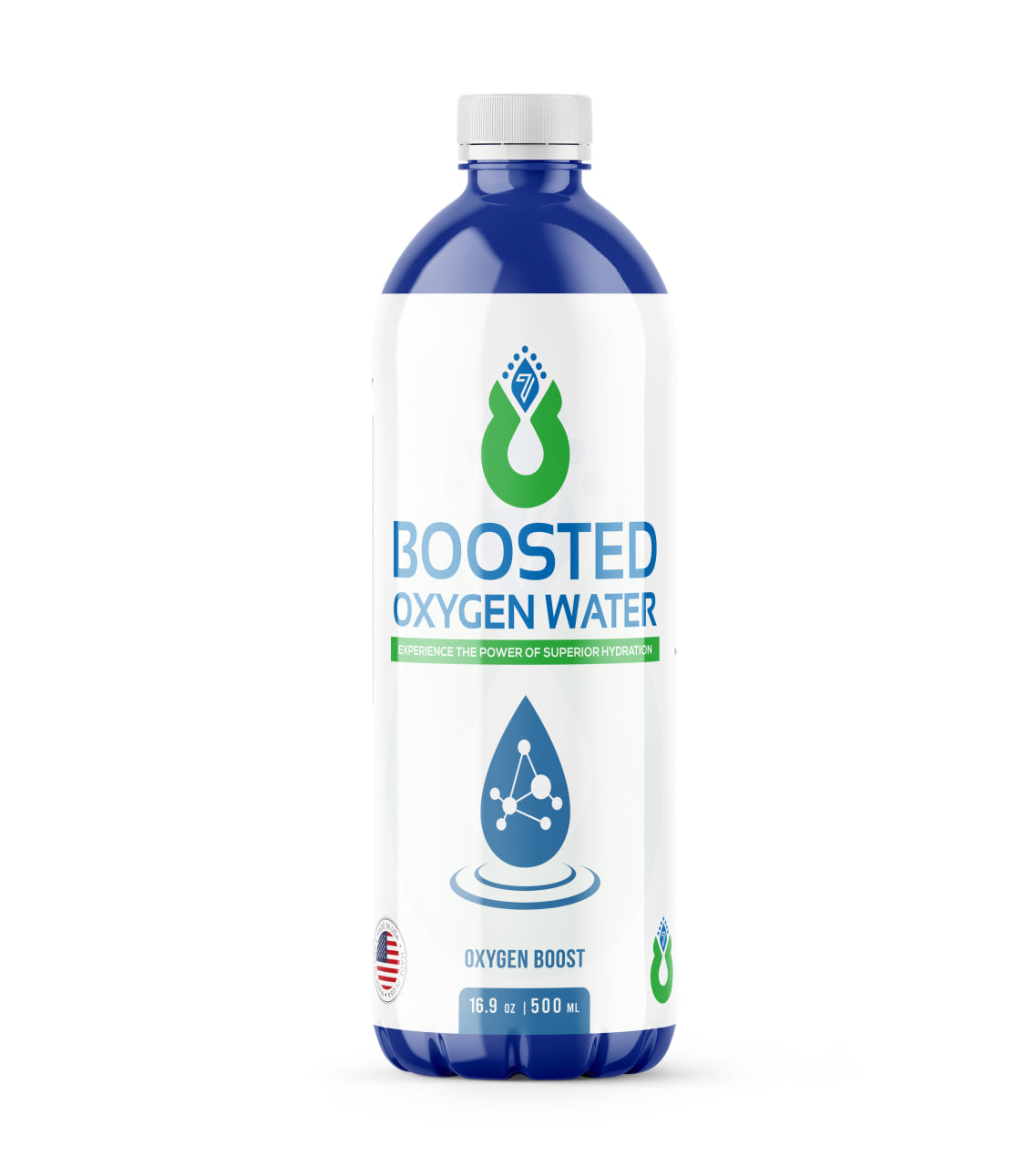OXYGEN WATER - CASE OF 12 BOTTLES